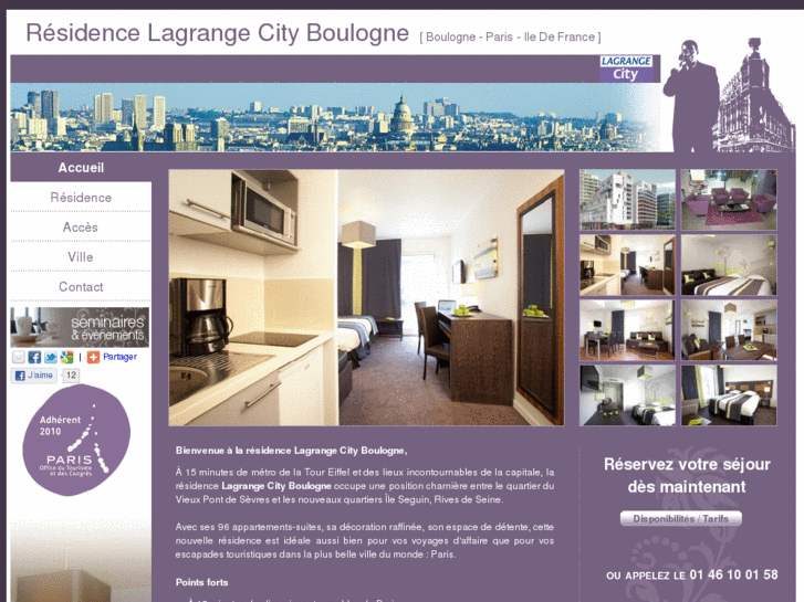 www.lagrange-city-boulogne.com