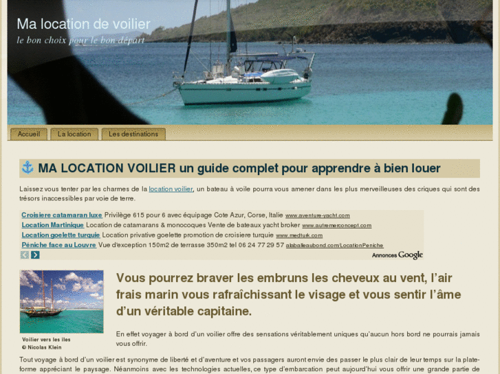 www.malocation-voilier.fr