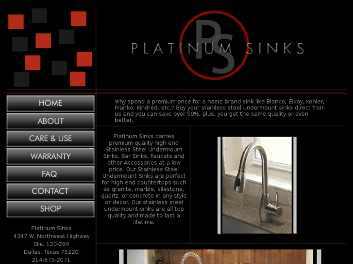 www.platinumsinks.com