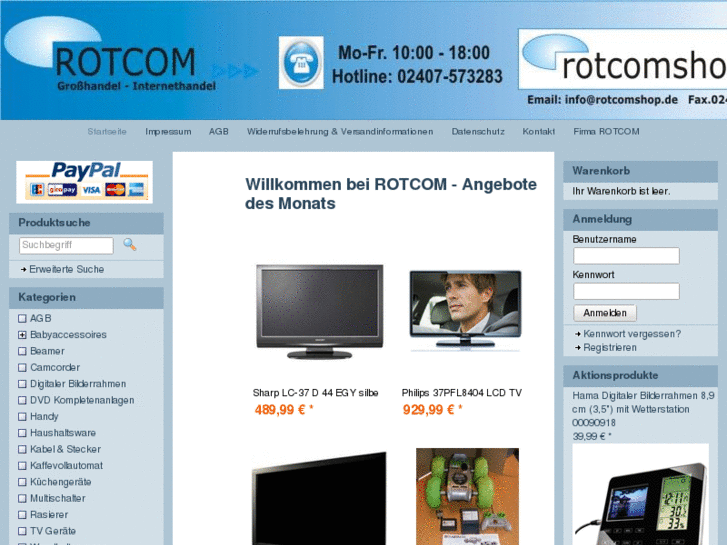 www.rotcom-shop.de