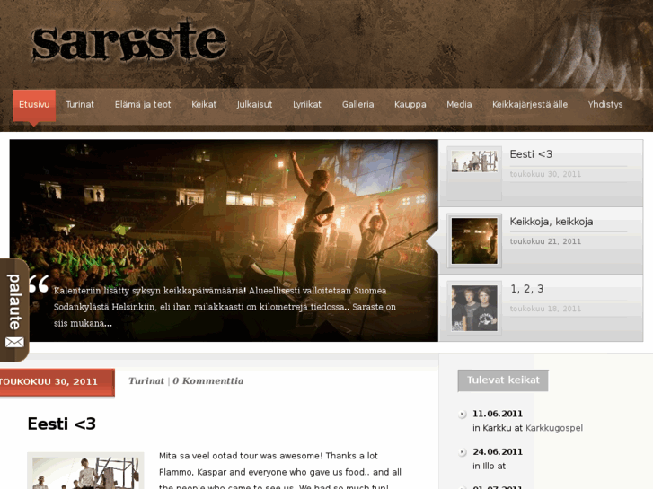 www.saraste.net