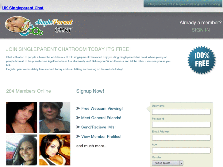 www.singleparentchat.co.uk