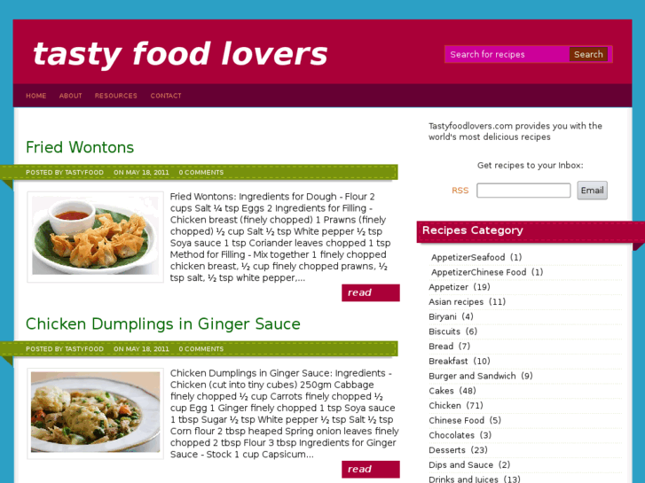 www.tastyfoodlovers.com