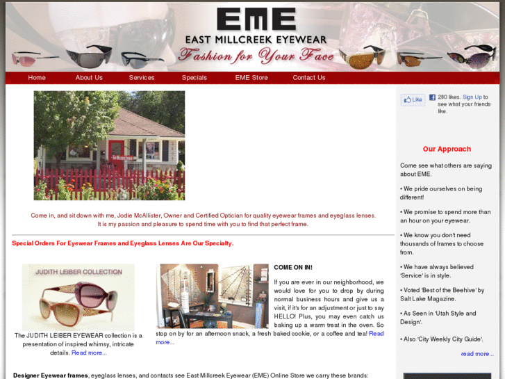 www.eastmillcreekeyewear.com