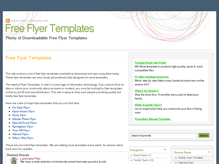 www.flyertemplates.org