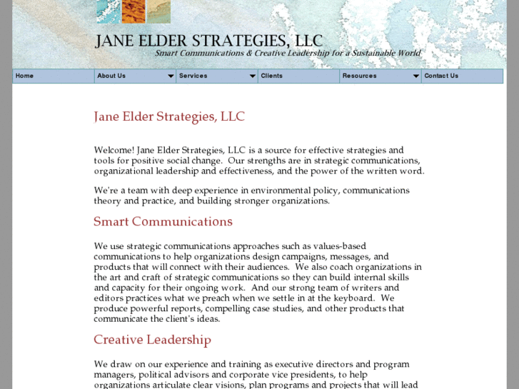 www.janeelderstrategies.com