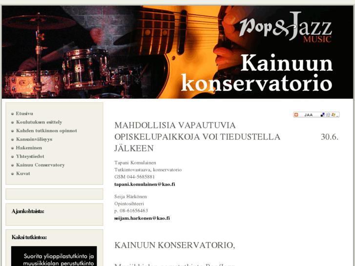 www.kainuunkonservatorio.net