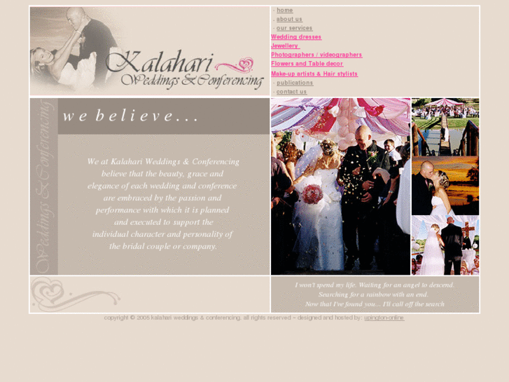 www.kalahariweddings.com