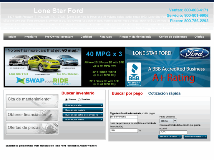 www.lonestarford-espanol.com