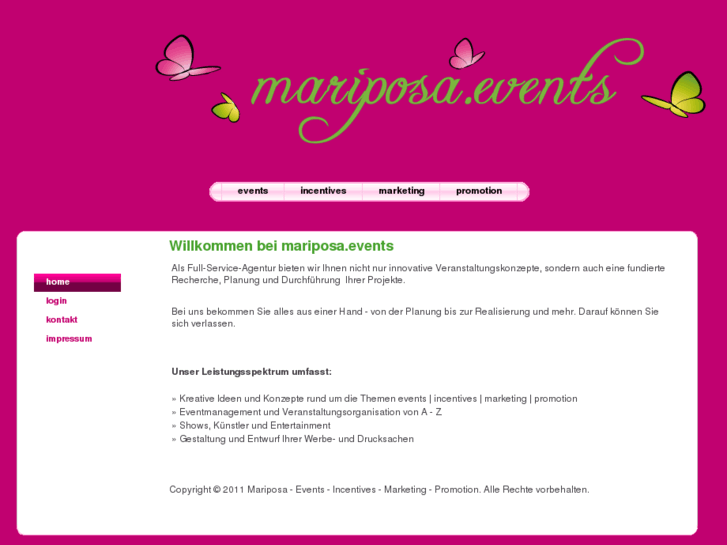 www.mariposa-events.com