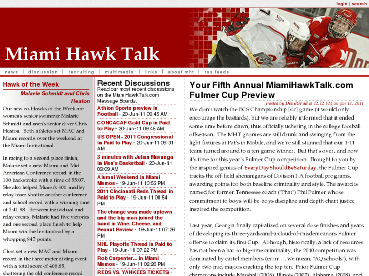 www.miamihawktalk.com