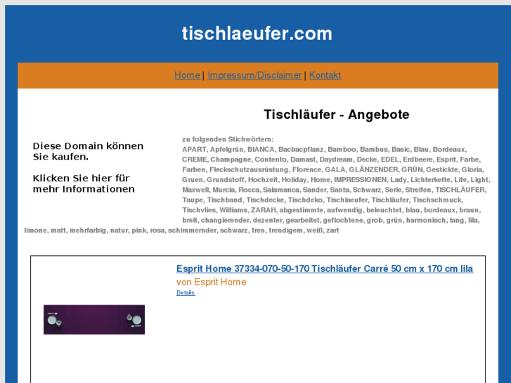 www.tischlaeufer.com