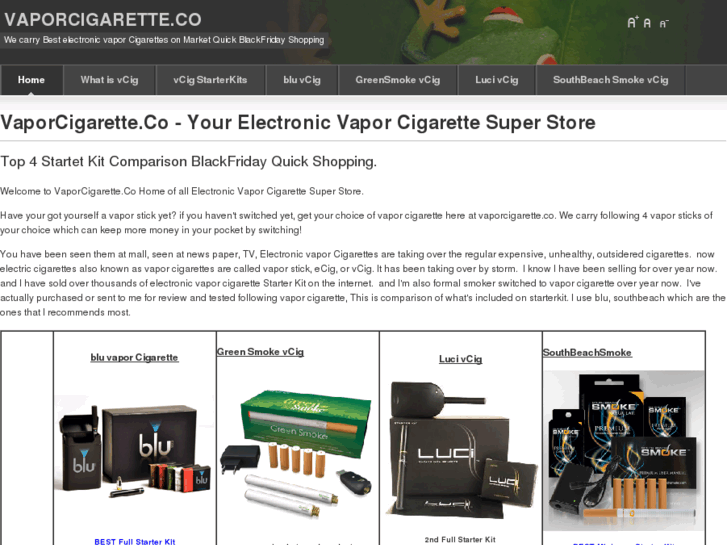 www.vaporcigarette.co