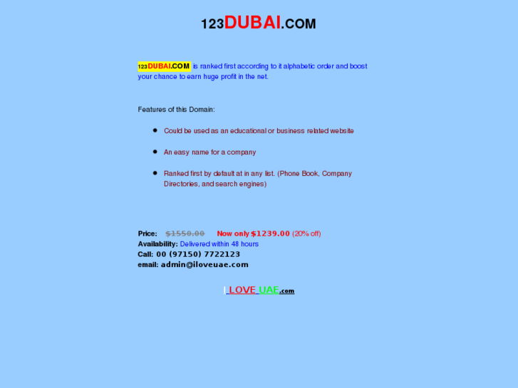 www.123dubai.com