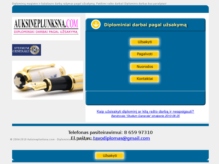 www.auksineplunksna.com