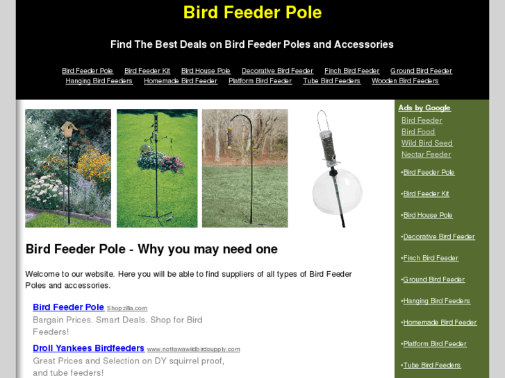 www.birdfeederpole.net