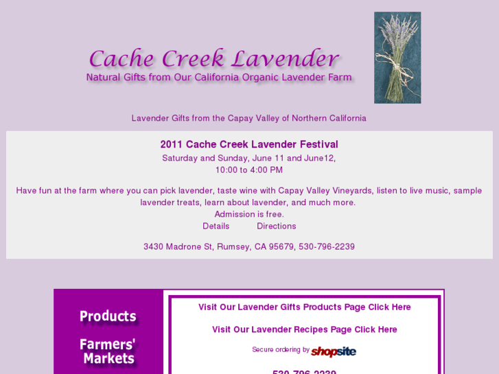 www.cachecreeklavender.com