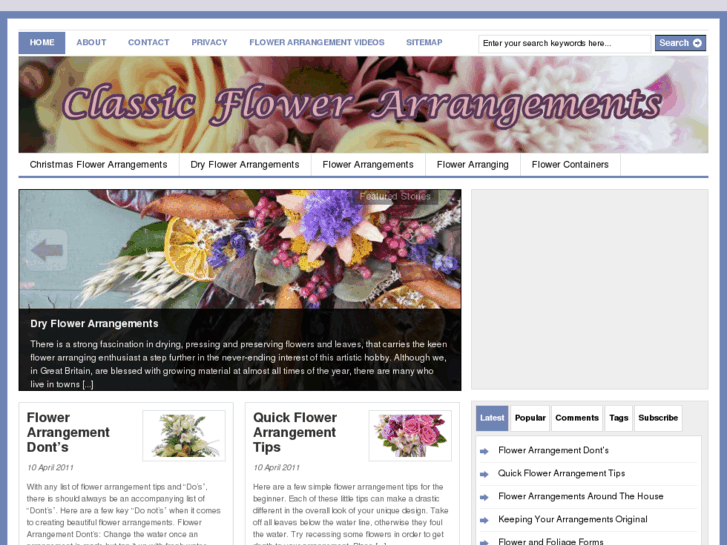 www.classic-flower-arrangements.com