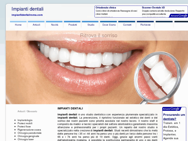 www.impiantidentaliroma.com