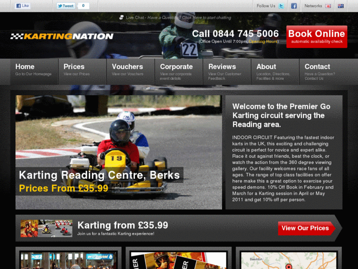 www.kartingreading.co.uk