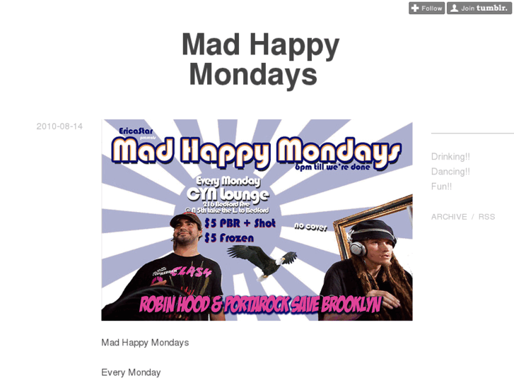 www.madhappymondays.com