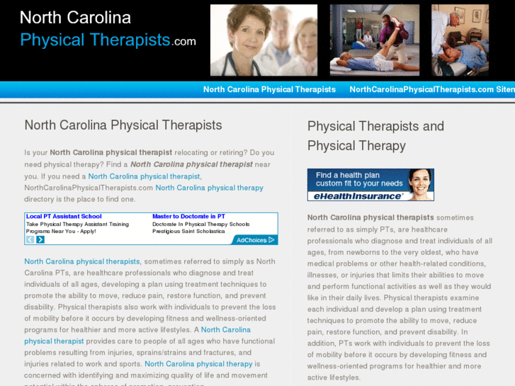 www.northcarolinaphysicaltherapists.com