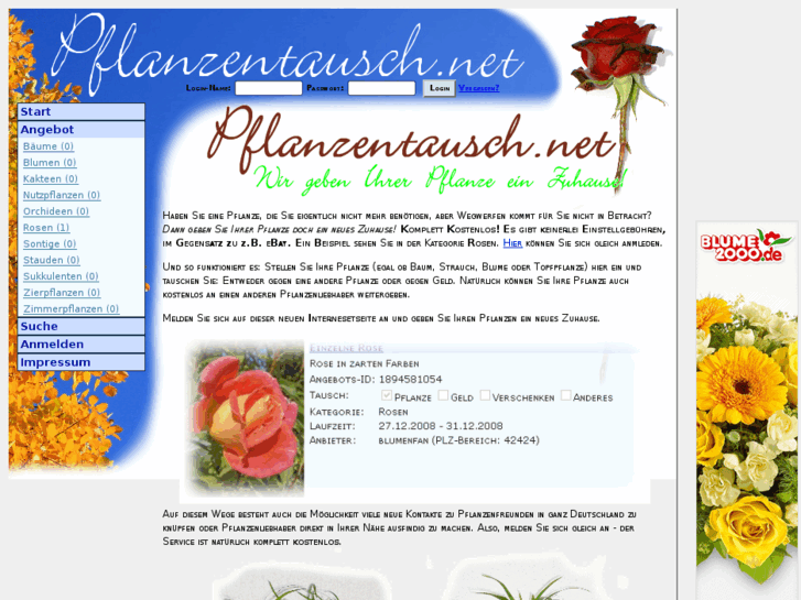 www.pflanzentausch.net