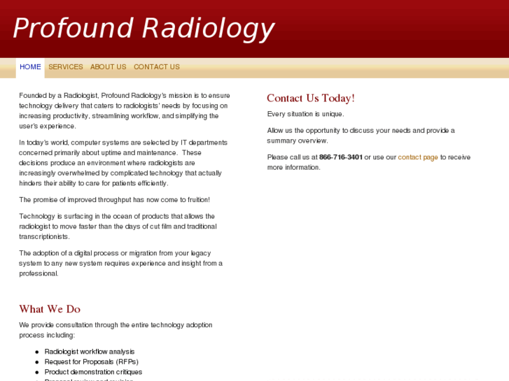 www.profoundradiology.com