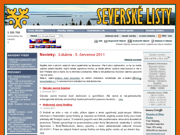 www.severskelisty.cz