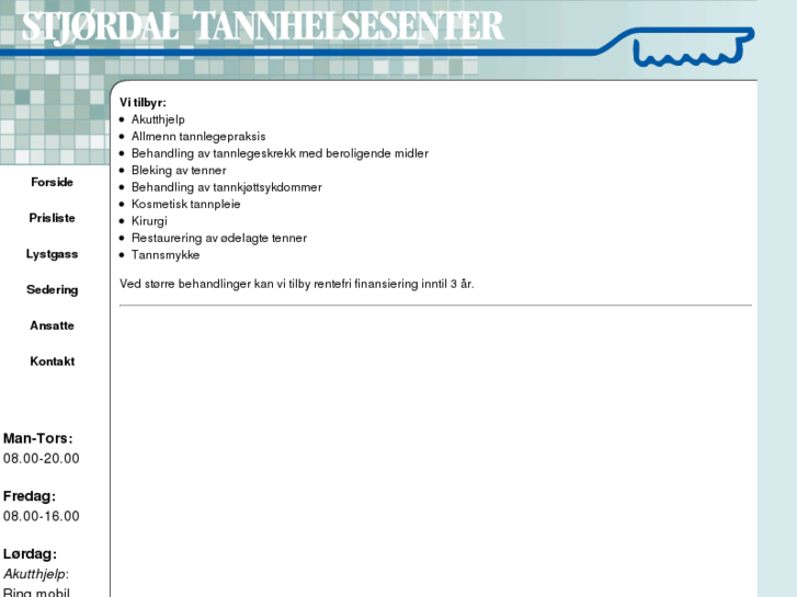 www.stjordaltannhelsesenter.no