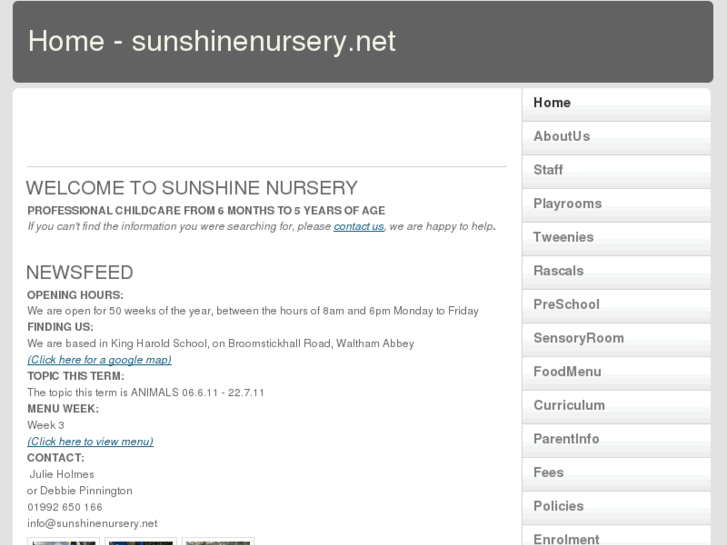 www.sunshinenursery.net