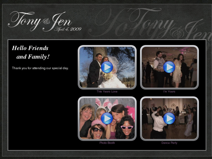 www.tonyandjen.info