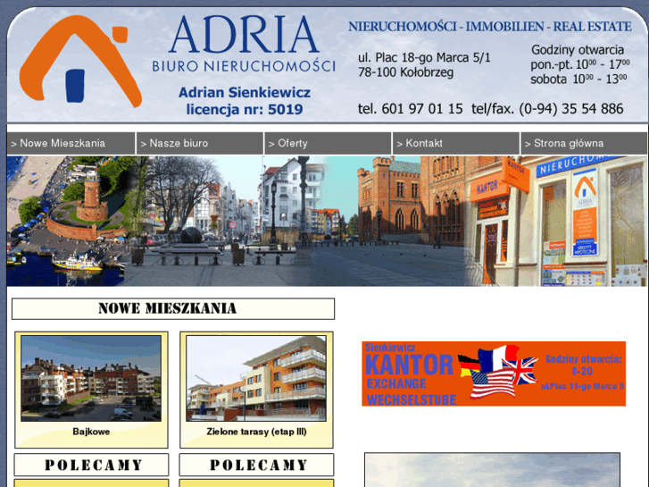 www.adria-nieruchomosci.com