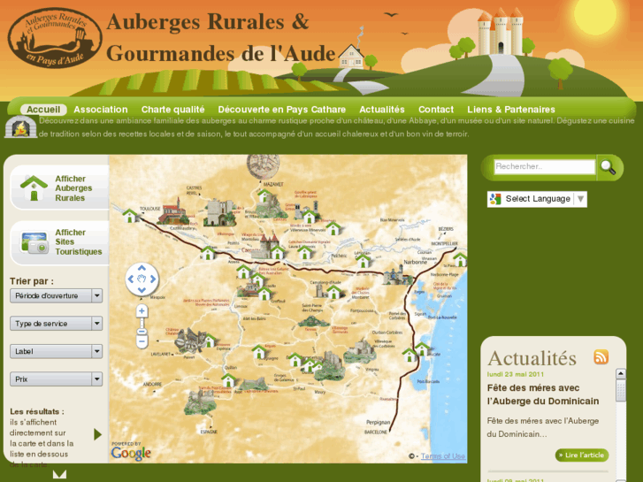 www.auberges-rurales.com