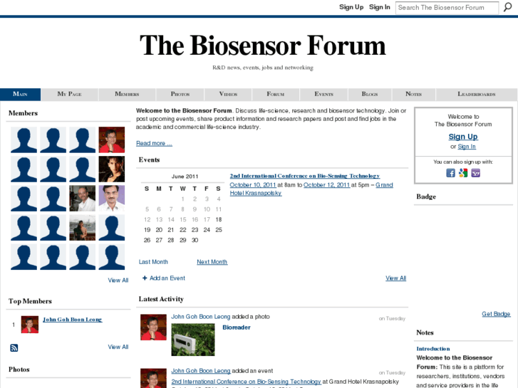 www.biosensorforum.com