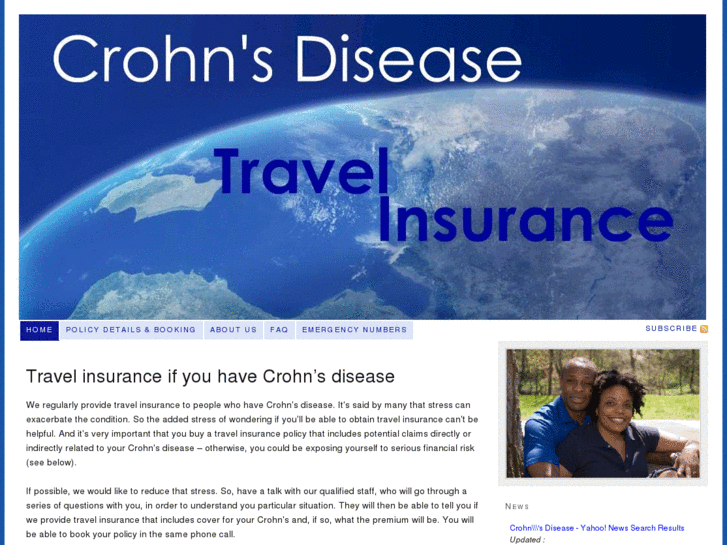 www.crohnsdiseasetravelinsurance.com