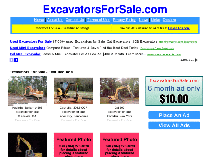 www.excavatorsforsale.com