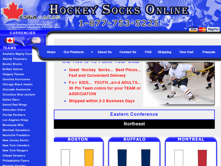 www.hockeysocksonline.com