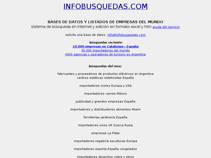 www.infobusquedas.com