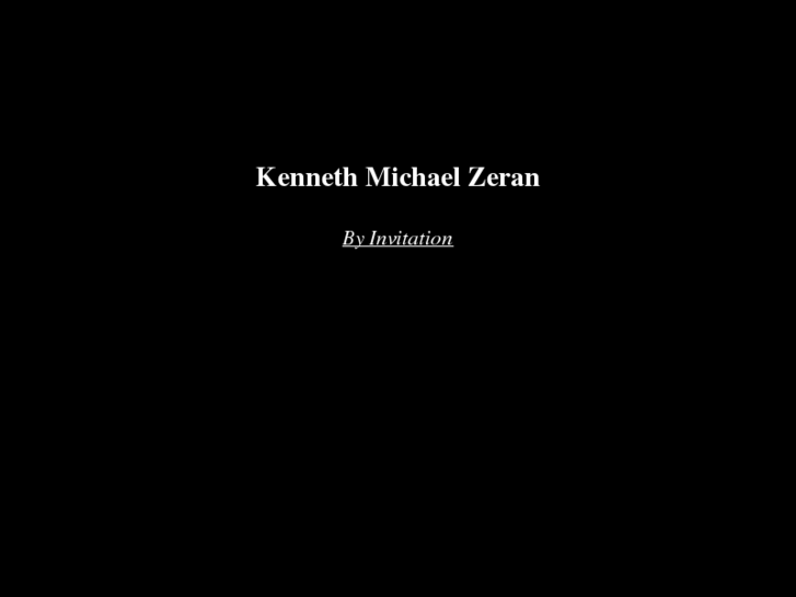 www.kennethzeran.com