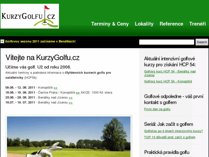 www.kurzygolfu.cz