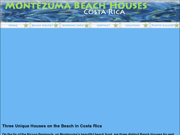 www.montezumabeachhouses.com