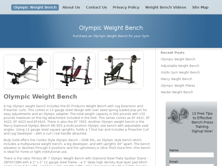 www.olympicweight-bench.com