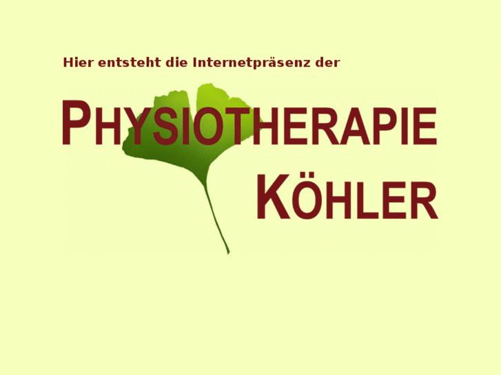 www.physiotherapie-koehler.com