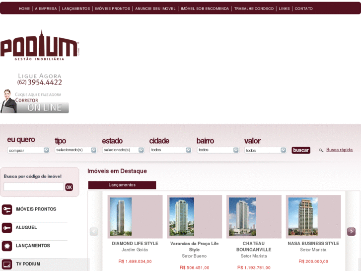 www.podiumimobiliaria.com.br