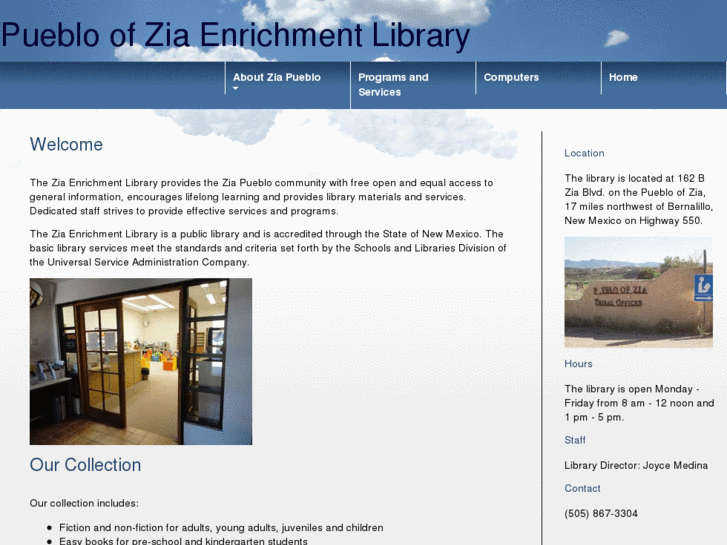 www.puebloofziaenrichmentlibrary.org