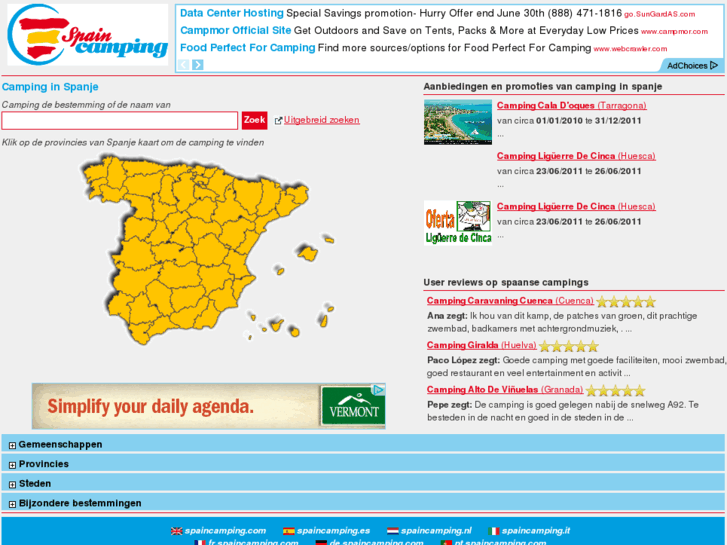 www.spaincamping.nl