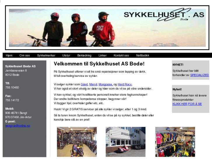 www.sykkelhuset.as