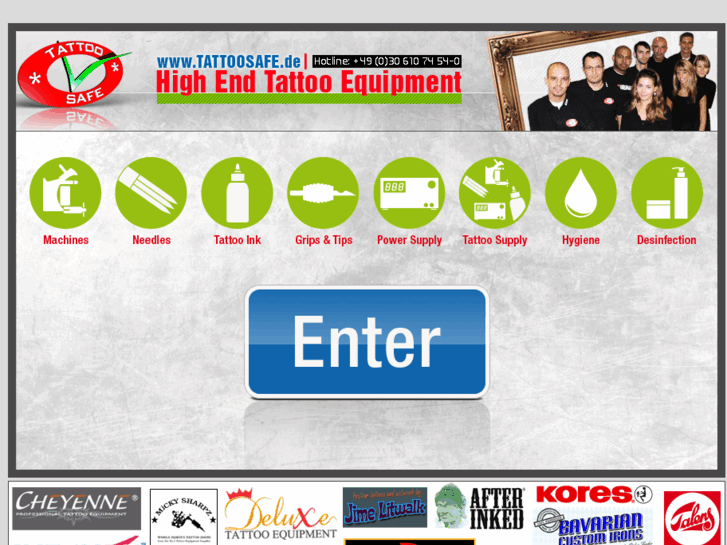 Tattoosafe.de Tattoosafe.de Tattoobedarf und Megastore in Berlin