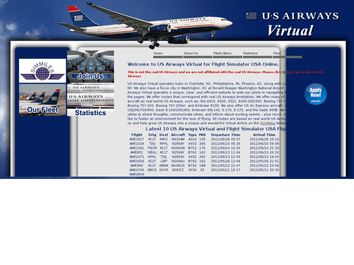 www.usairvirtual.com